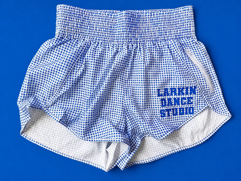 ADULT PLAID RUNNING SHORTS - CUSTOMIZABLE