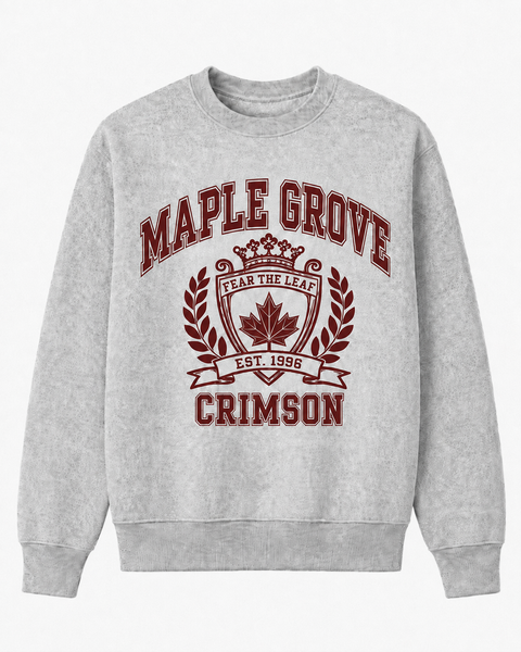 UNIVERSITY STYLE CUSTOMIZED SWEATSHIRT