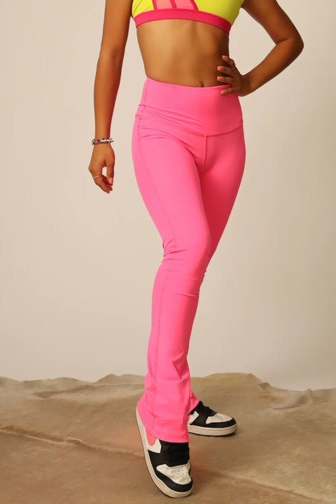 TF-RETRO FLARE LEGGINGS - HOT PUNK