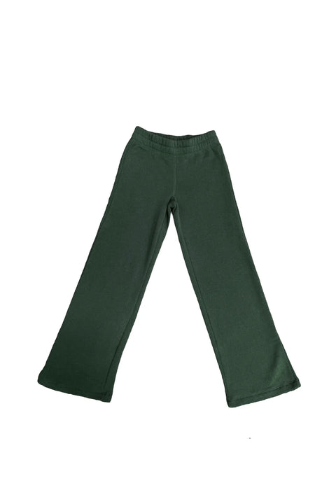 DYLAN WIDE LEG PANT - PINE