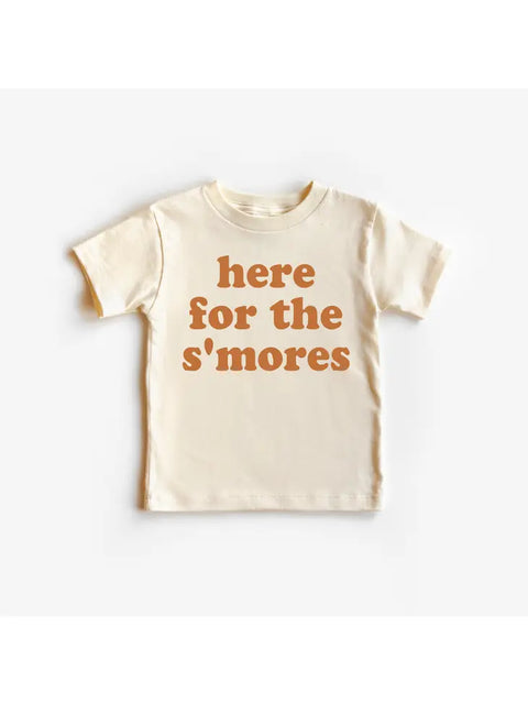 HERE FOR THE S'MORES TEE