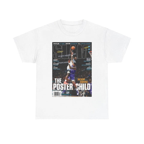 ANTHONY EDWARDS SLAM TEE - White