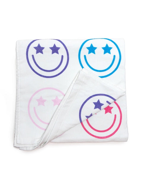 COLOR SMILE BEACH TOWEL