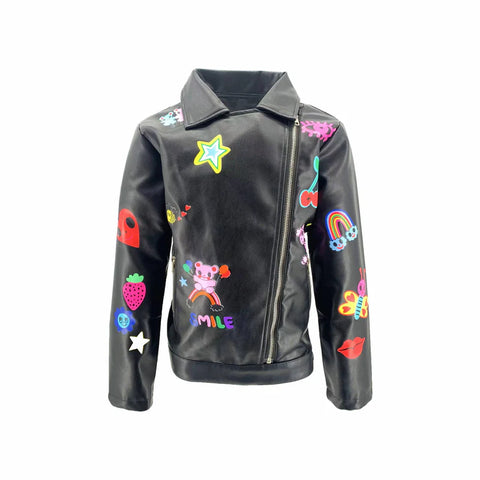 DOODLE ART MOTO JACKET