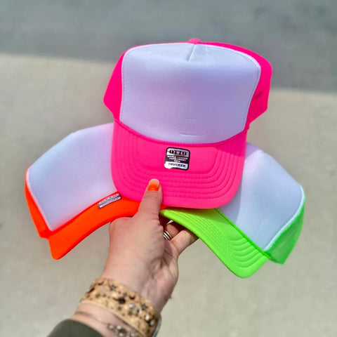 CREATE YOUR OWN FOAM TRUCKER HAT (IN STORE ONLY)