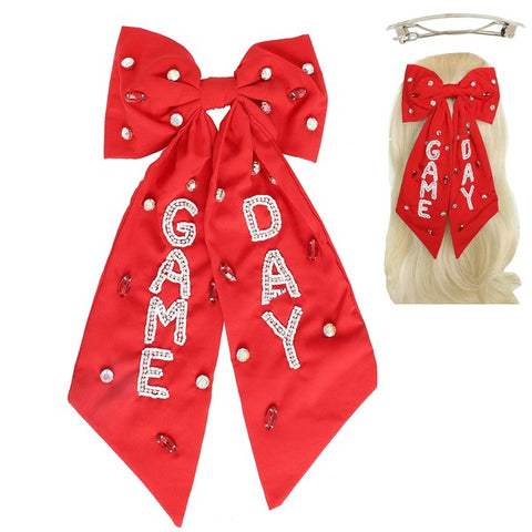 GAME DAY BOWS