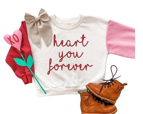 HEART YOU FOREVER SWEATSHIRT