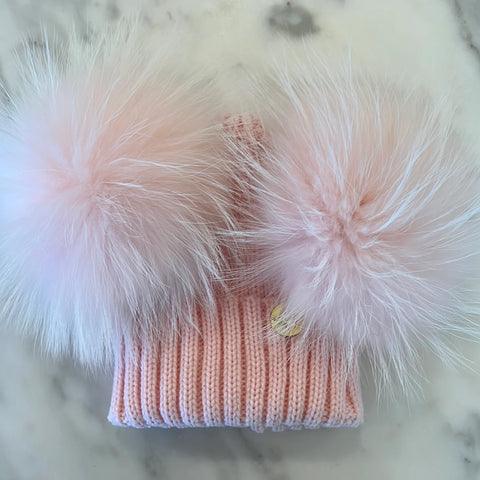 DOUBLE POM R+P HAT