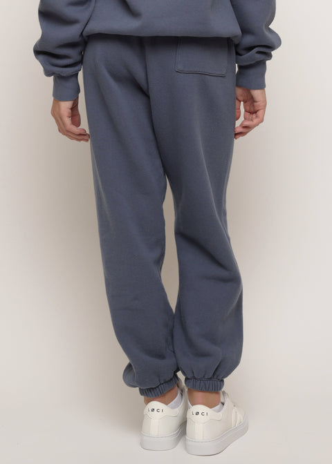 COTTON FLEECE SHIRRED JOGGERS