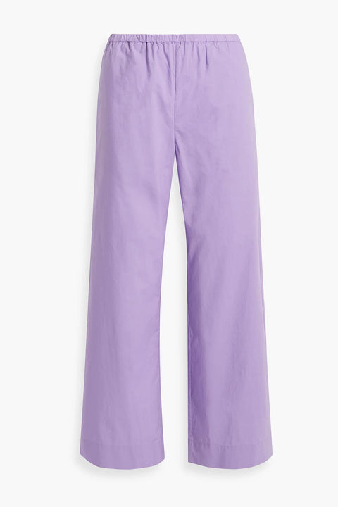 DYLAN WIDE LEG SWEATPANTS - LILAC