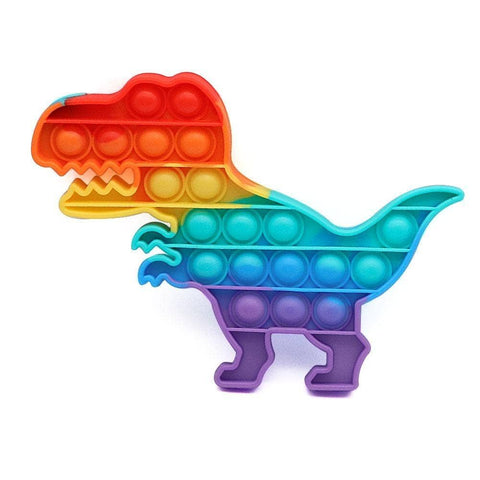 Rainbow Dinosaur Pop It