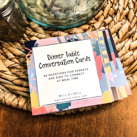 Dinner Conversation Cards