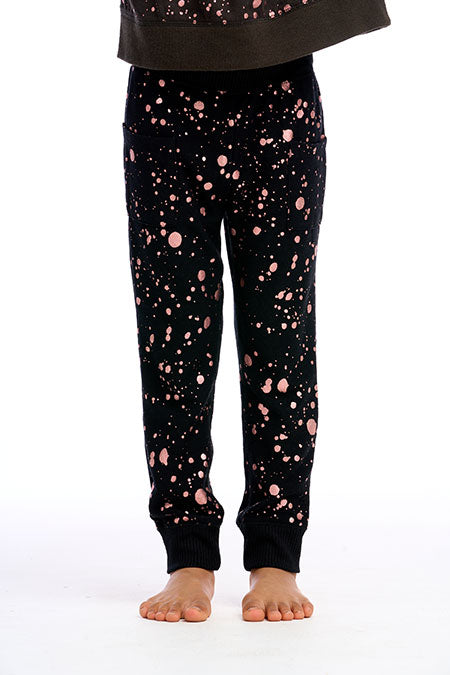 FOIL SPLATTER LEGGINGS