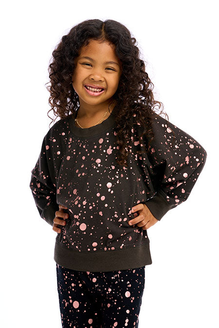 FOIL SPLATTER TOP