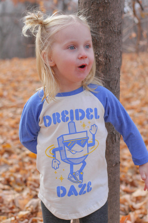 Dreidel Daze Baseball Tee