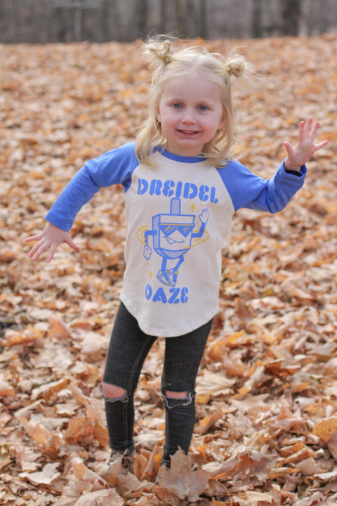 Dreidel Daze Baseball Tee