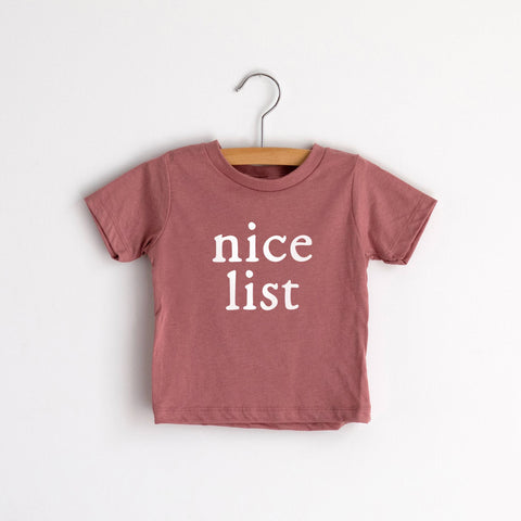 nice list tee