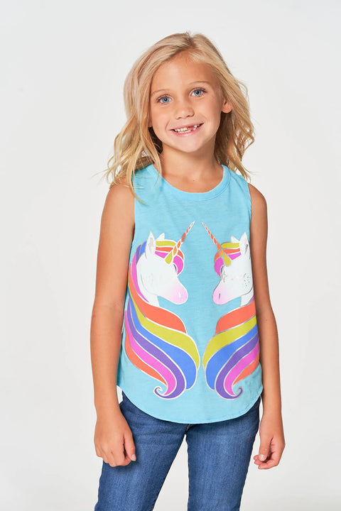 Reflective Unicorn Tank