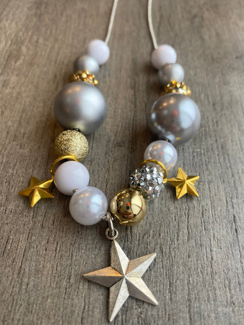 Metallic Star Necklace