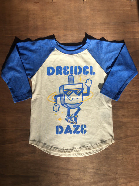 Dreidel Daze Baseball Tee